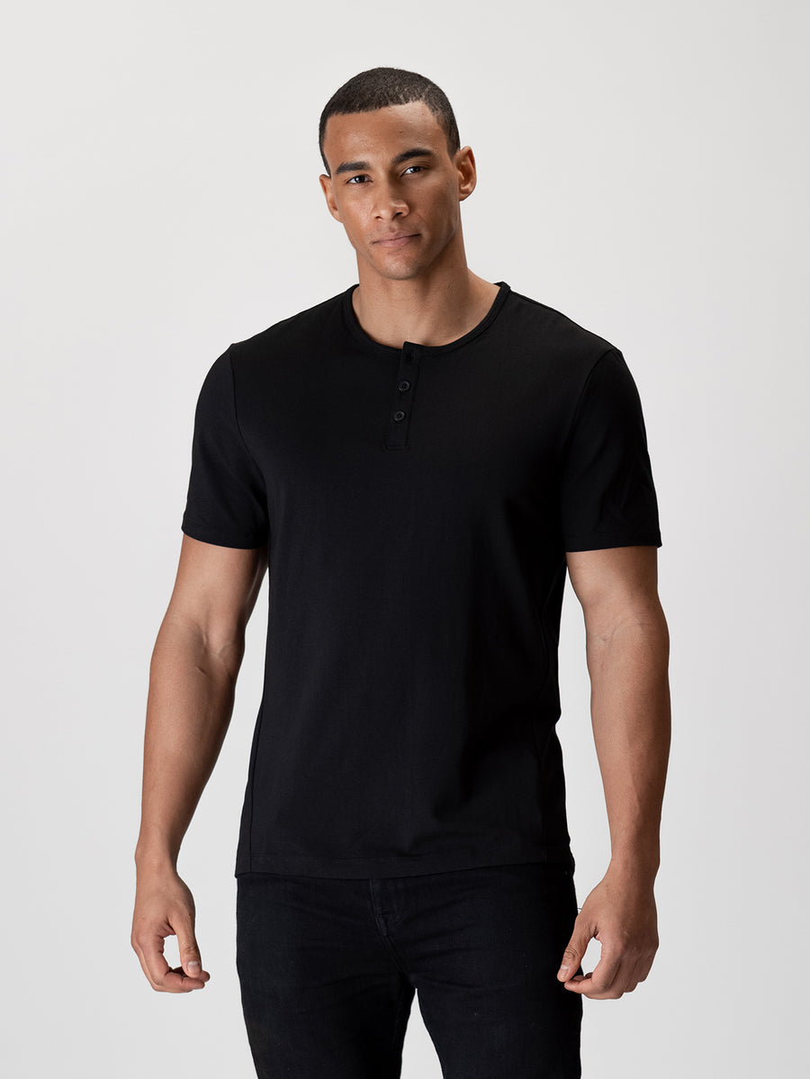 Aetos Short Sleeve Henley